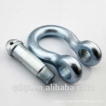 US Type Drop Forged Screw Pin Bow Shackle---Anchor Shackle